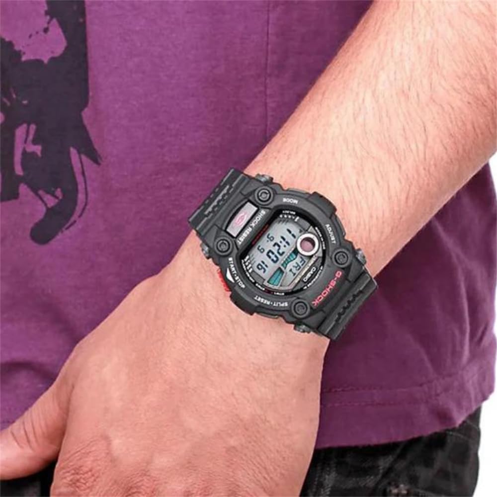 Reloj Casio G-Shock G7900-1 para hombre, digital, deportivo, de rescate