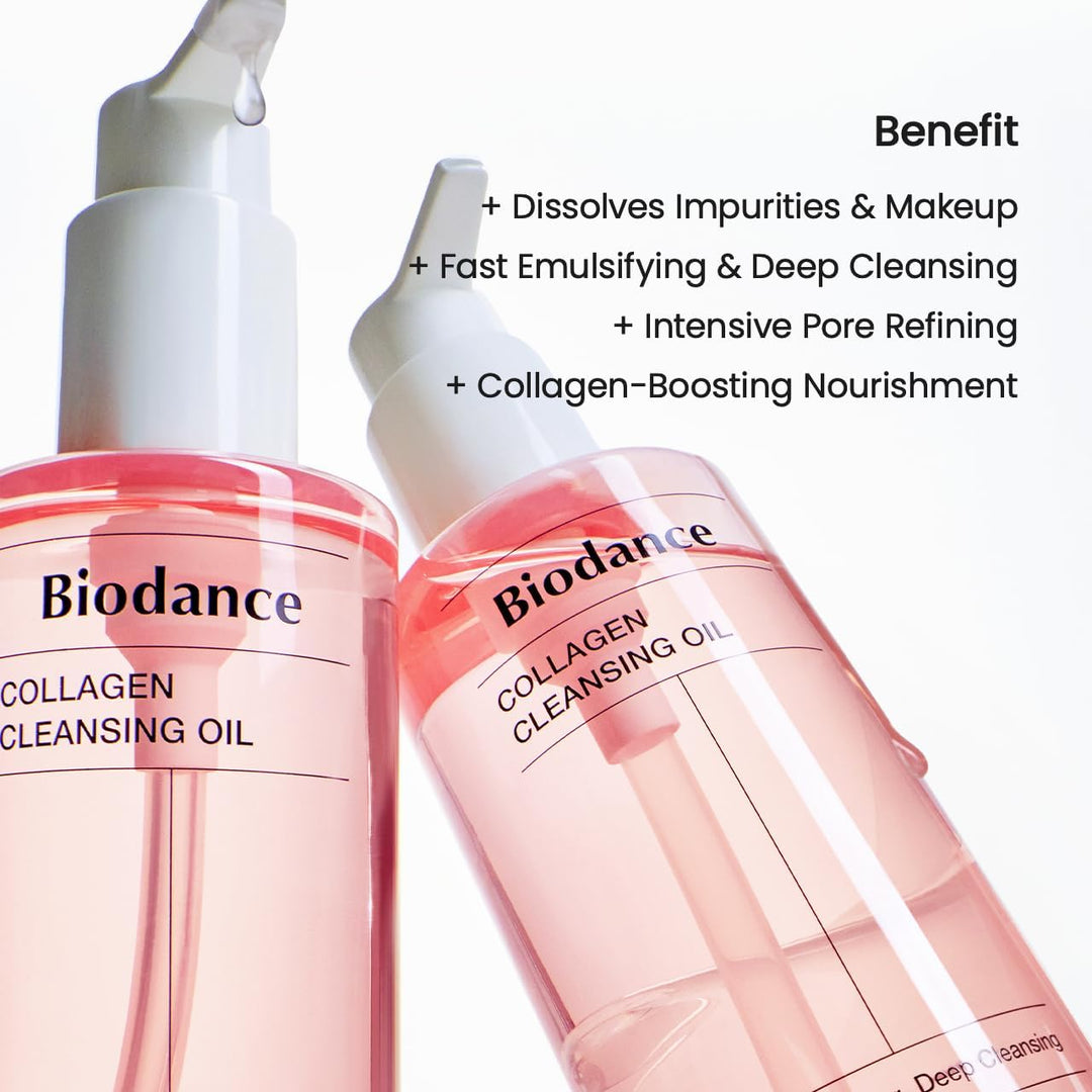 BIODANCE Aceite limpiador de colágeno, limpiador de aceite facial,...