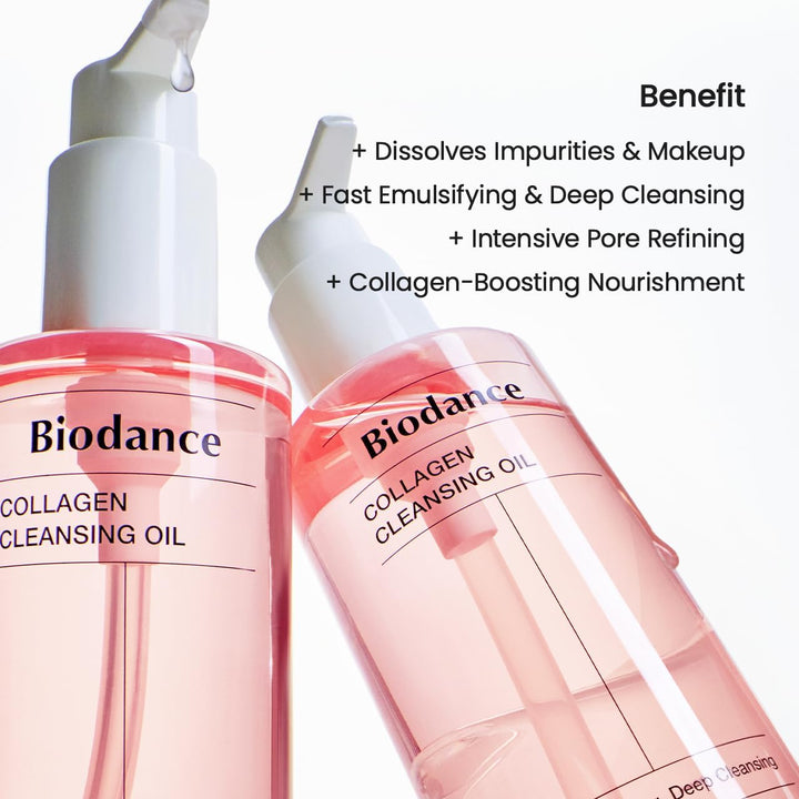 BIODANCE Aceite limpiador de colágeno, limpiador de aceite facial,...