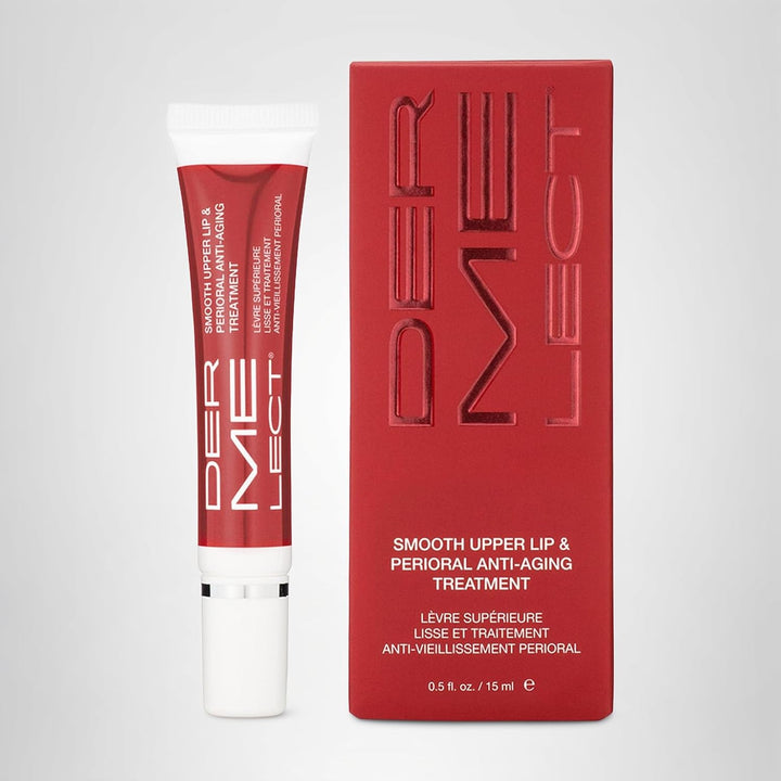 Dermelect Crema antienvejecimiento para labios superiores lisos, co...