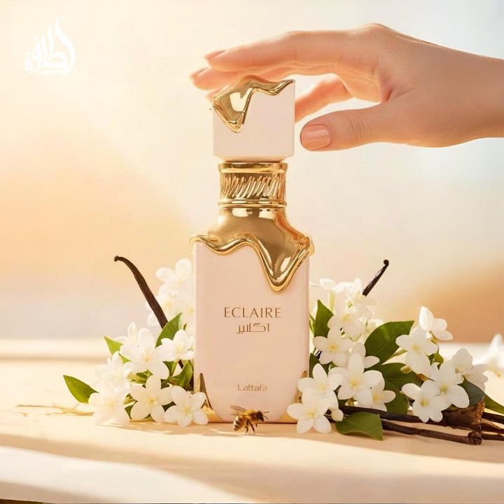 Lattafa Eclair - Vainilla, Caramelo, Dulce, Floral - Eau de Parfum...