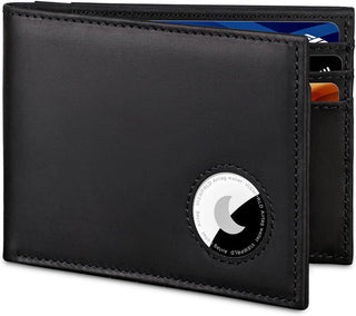 VISWORLD Billetera para hombre con soporte para Airtag, billetera p...