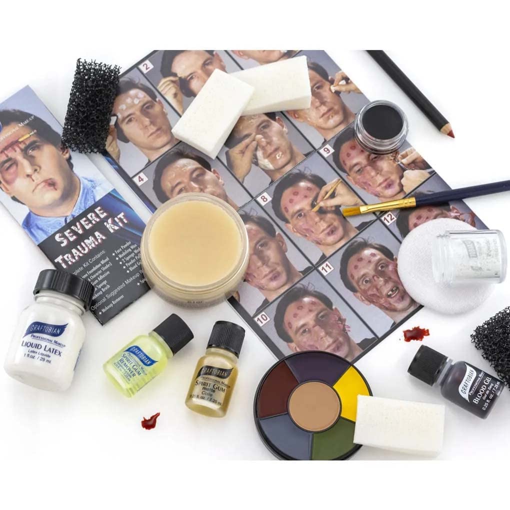 Graftobian Kit de maquillaje especial FX para trauma severo de lujo