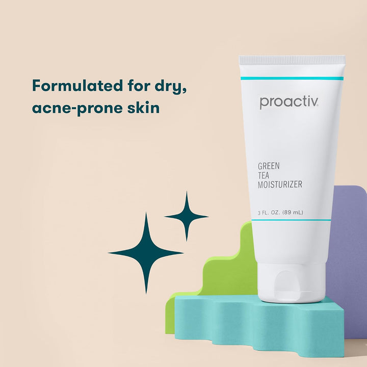 Proactiv Hidratante de té verde y ácido hialurónico para piel seca,...