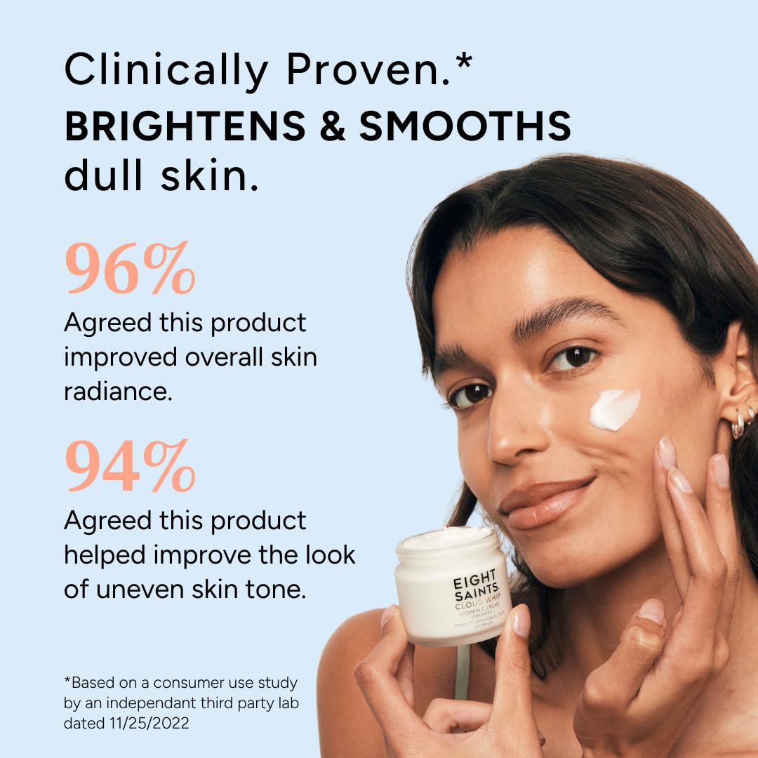 Eight Saints Skincare Cloud Whip Crema Hidratante Facial con Vitami...