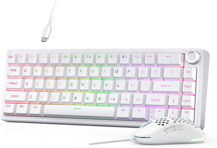TMKB Falcon M1SE - Mouse para juegos ultraligero y teclado mecánico...