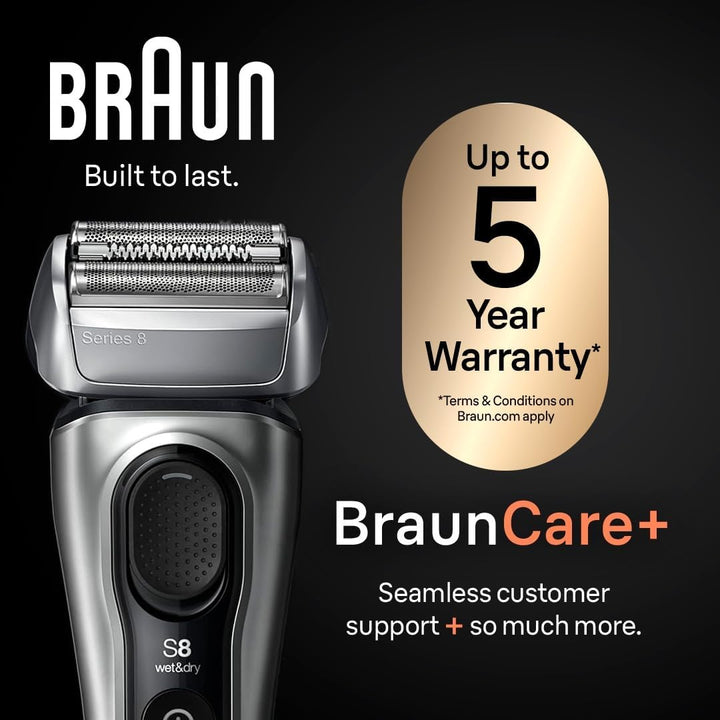 Braun Series 8 8567cc Maquinilla de afeitar eléctrica para hombre,...