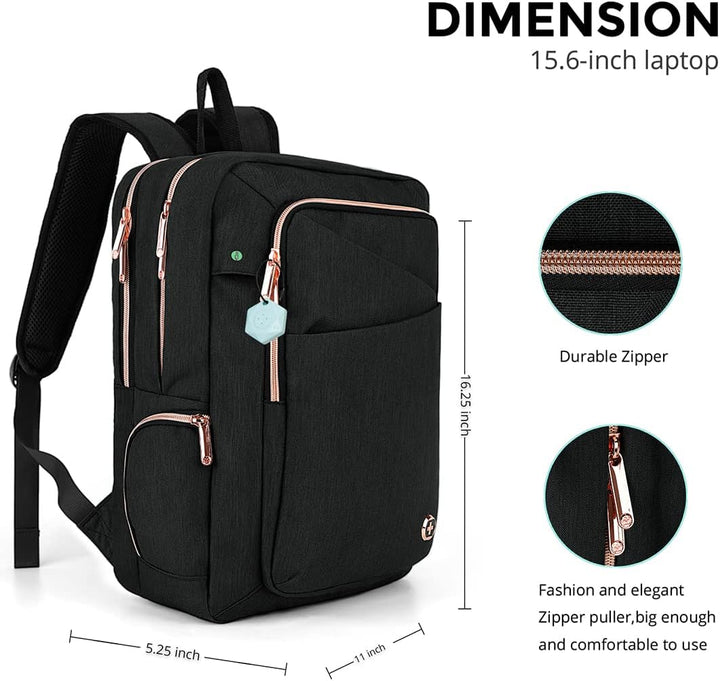 Swissdigital Mochila para computadora portátil de negocios de diseñ...