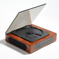 Reproductor de CD retro para el hogar con Bluetooth, altavoces