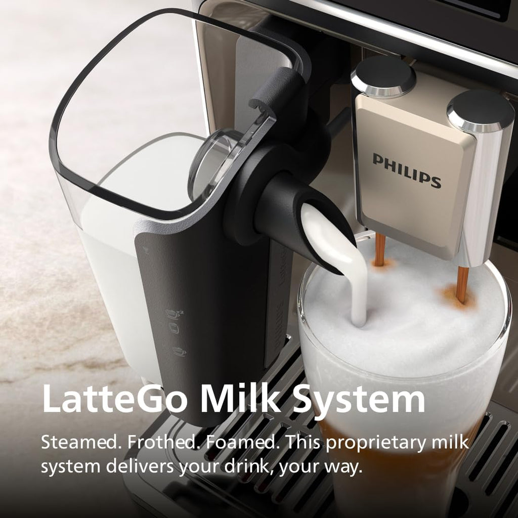 PHILIPS Máquina de café expreso completamente automática de la serie 5500