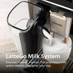PHILIPS Máquina de café expreso completamente automática de la serie 5500