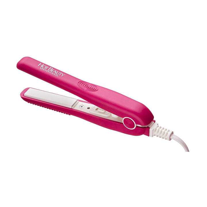 Hot Beauty Mini plancha plana profesional de cerámica de 1\/2 pulga...