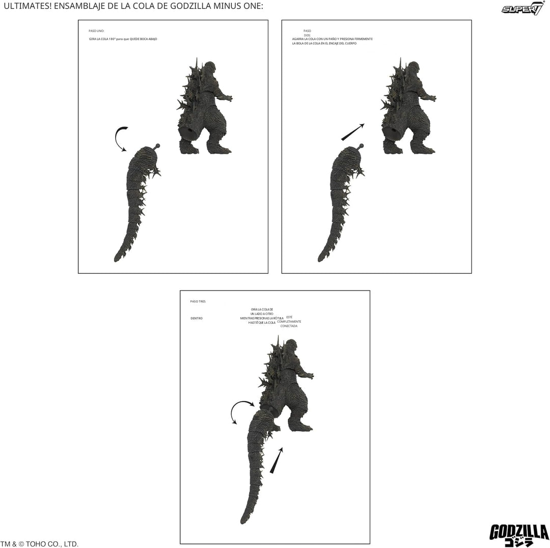 Super7 ¡ULTIMATES! Figura de Godzilla Minus One de Toho - Figura de...