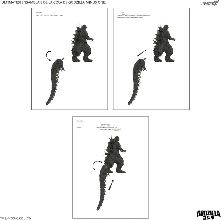 Super7 ¡ULTIMATES! Figura de Godzilla Minus One de Toho - Figura de...