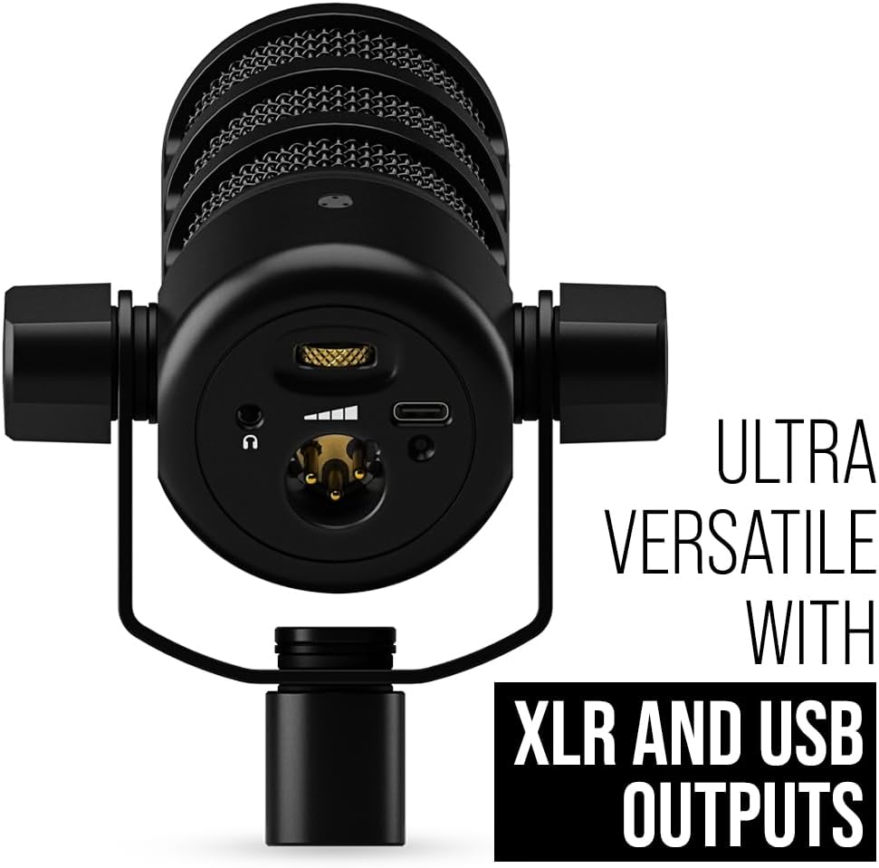 RØDE PodMic USB - Micrófono dinámico versátil de broadcast con cone...