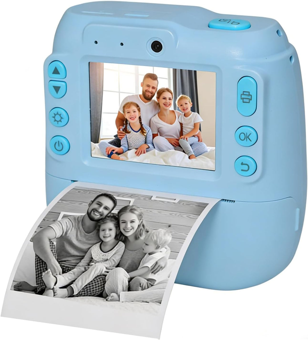 Cámara de impresión instantánea para niños con impresora térmica, c...