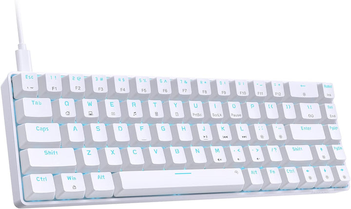 DIERYA T68SE - Teclado mecánico para juegos, 60%, ultra compacto, m...