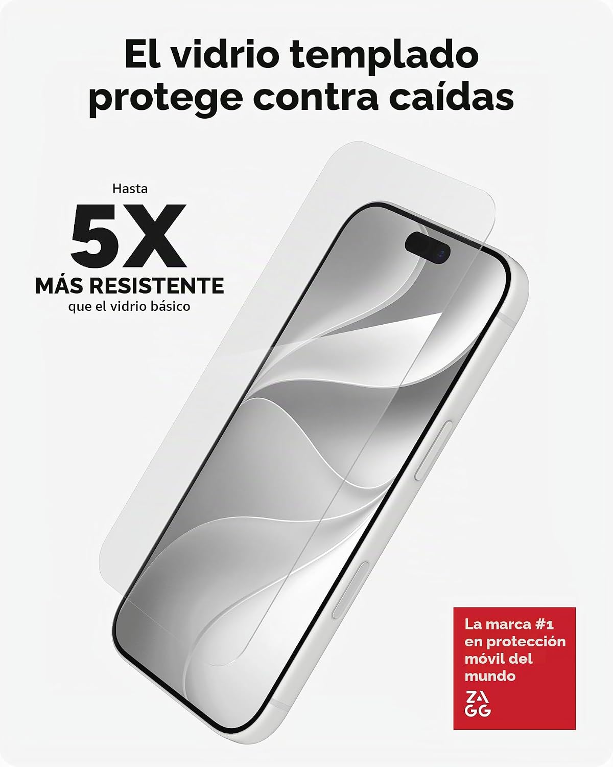 ZAGG Protector de pantalla de cristal Elite para iPhone 18 Pro / 17 Pro