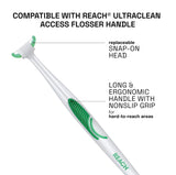 REACH Ultraclean Access - Cabezales de repuesto de hilo dental, sin...