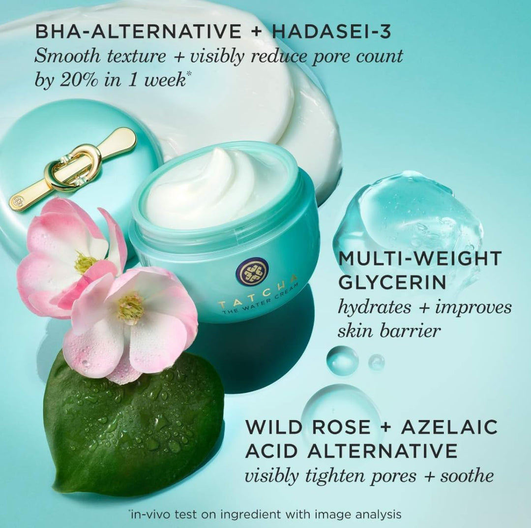 TATCHA La Crema de Agua | Crema hidratante para el rostro, hidratac...