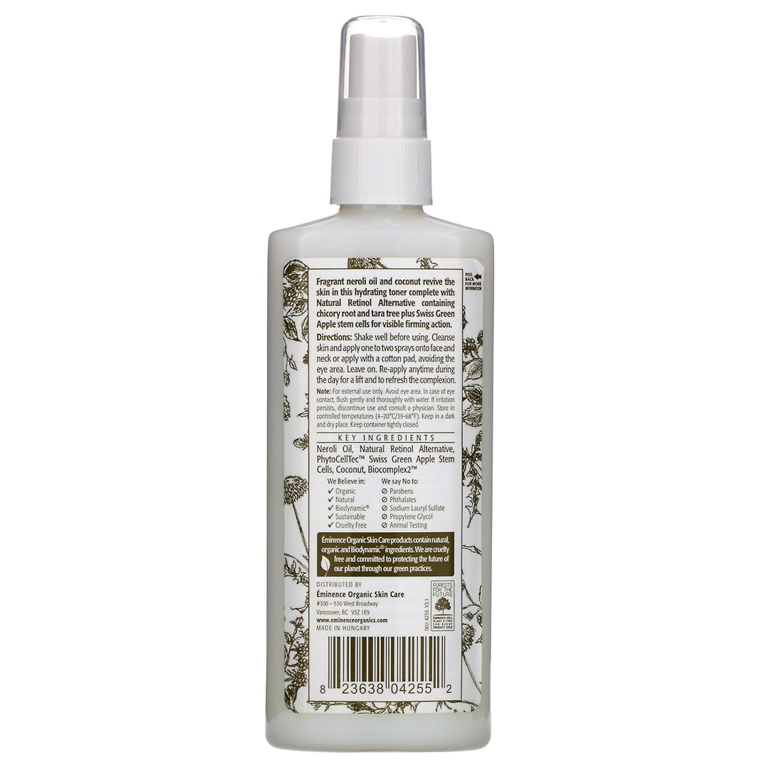 Eminence Organic Skincare Neroli - Niebla hidratante, 4.2 onzas