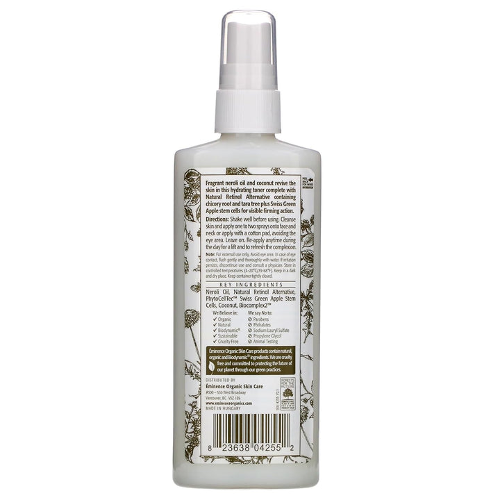 Eminence Organic Skincare Neroli - Niebla hidratante, 4.2 onzas