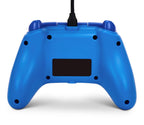 Mando con cable PowerA para Xbox Series X|S - azul, gamepad, controlador de videojuegos, compatible con Xbox One, Licenciado oficialmente