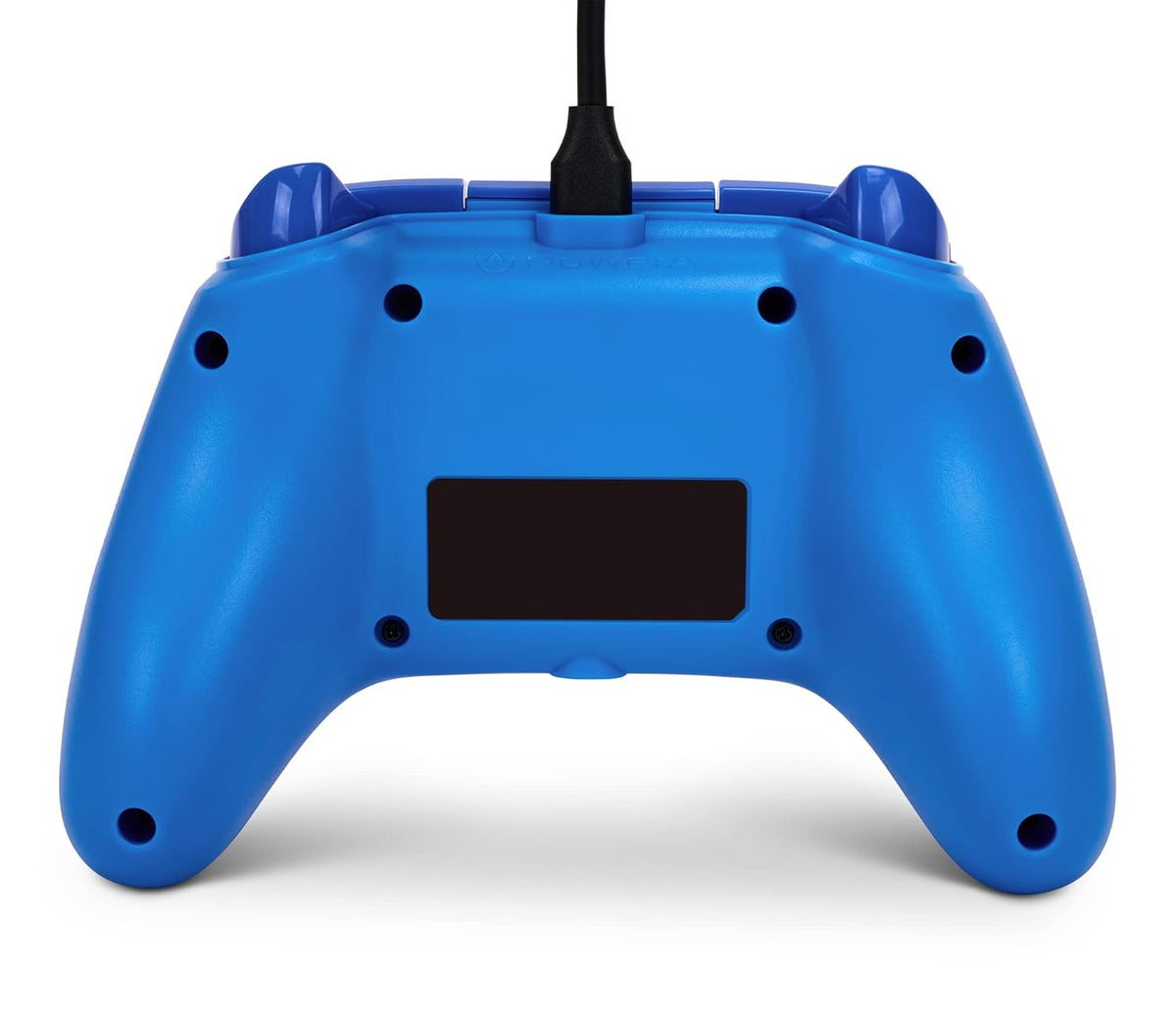 Mando con cable PowerA para Xbox Series X|S - azul, gamepad, controlador de videojuegos, compatible con Xbox One, Licenciado oficialmente
