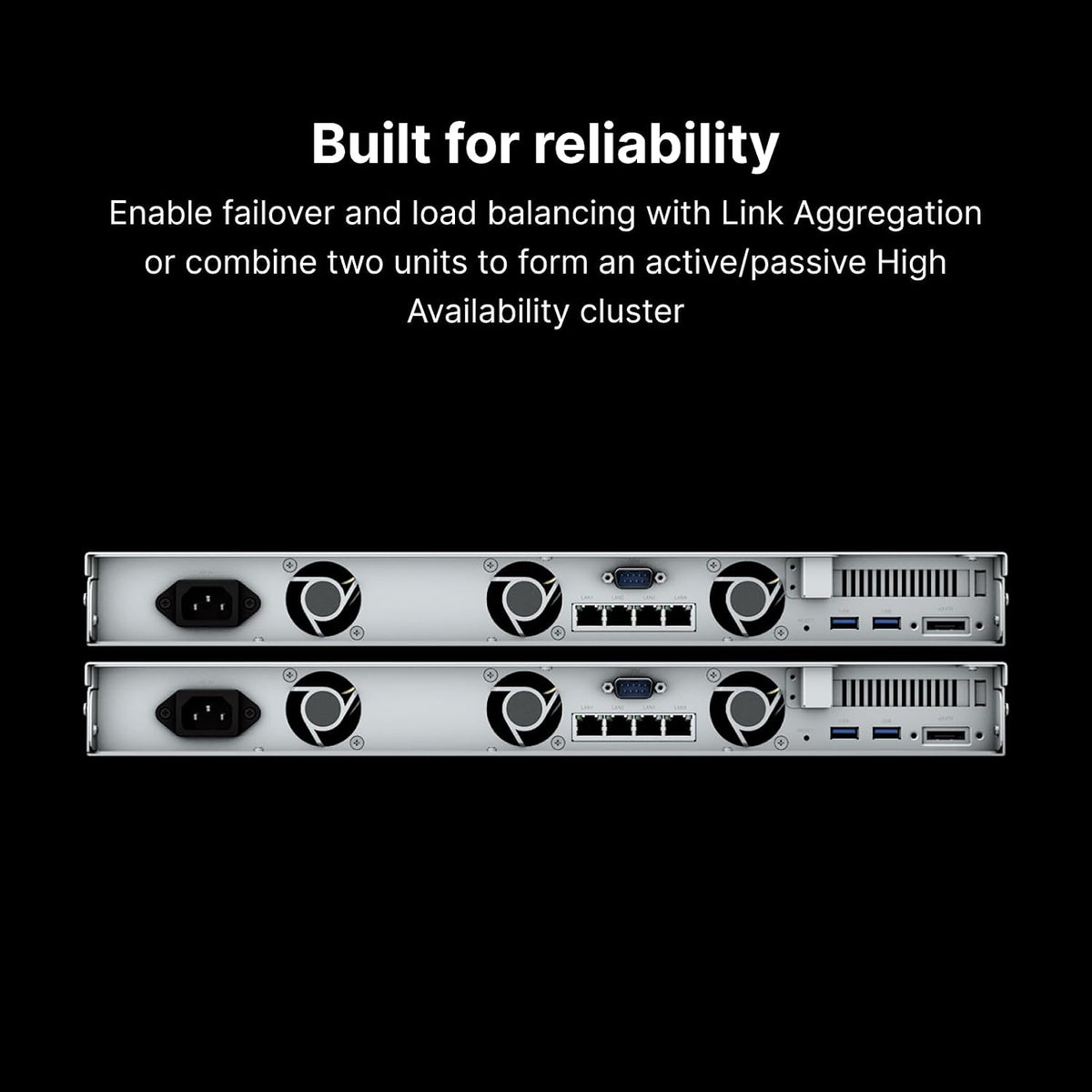Synology RackStation RS822RP+ de 4 bahías (sin disco)