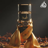 Lattafa Perfumes Asad para Unisex Eau de Parfum en spray, 3.4 onzas