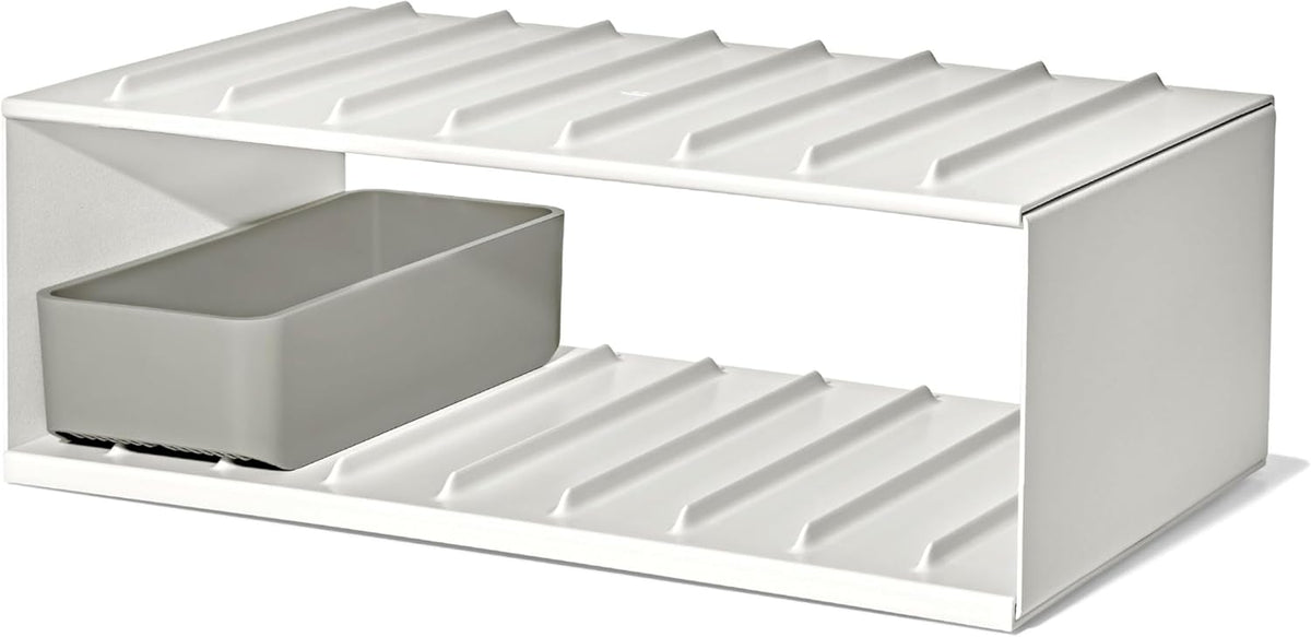 OXO Organizador de botellas de agua y contenedor de accesorios Good Grips
