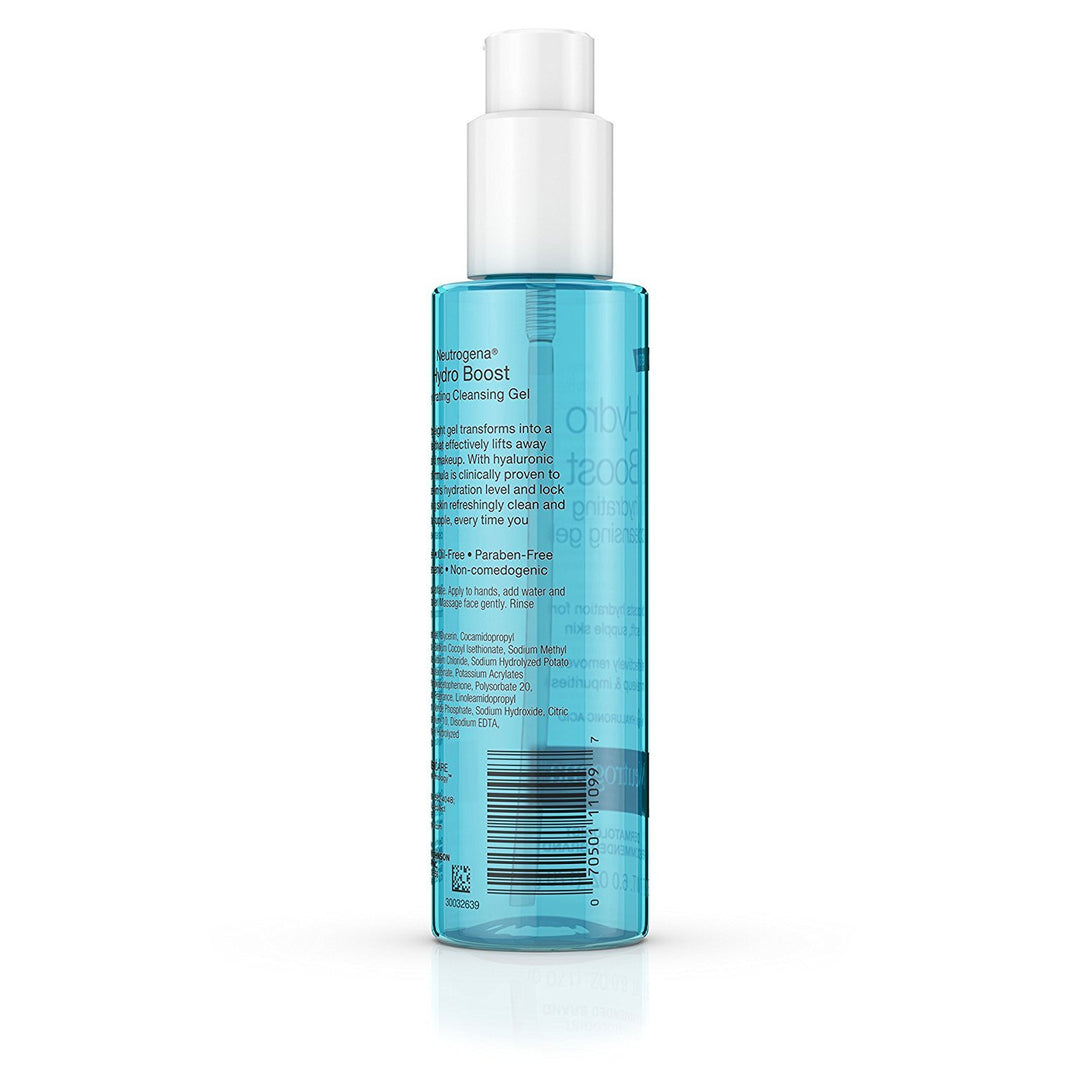 Neutrogena Hydro Boost - Gel limpiador facial hidratante ligero, la...