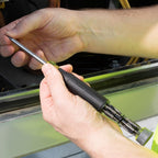 Klein Tools 32327 Juego de destornilladores de precisión, destornillador multibit 27 en 1, almacenamiento integrado, imán de tierras raras, ideal para bloques de terminales