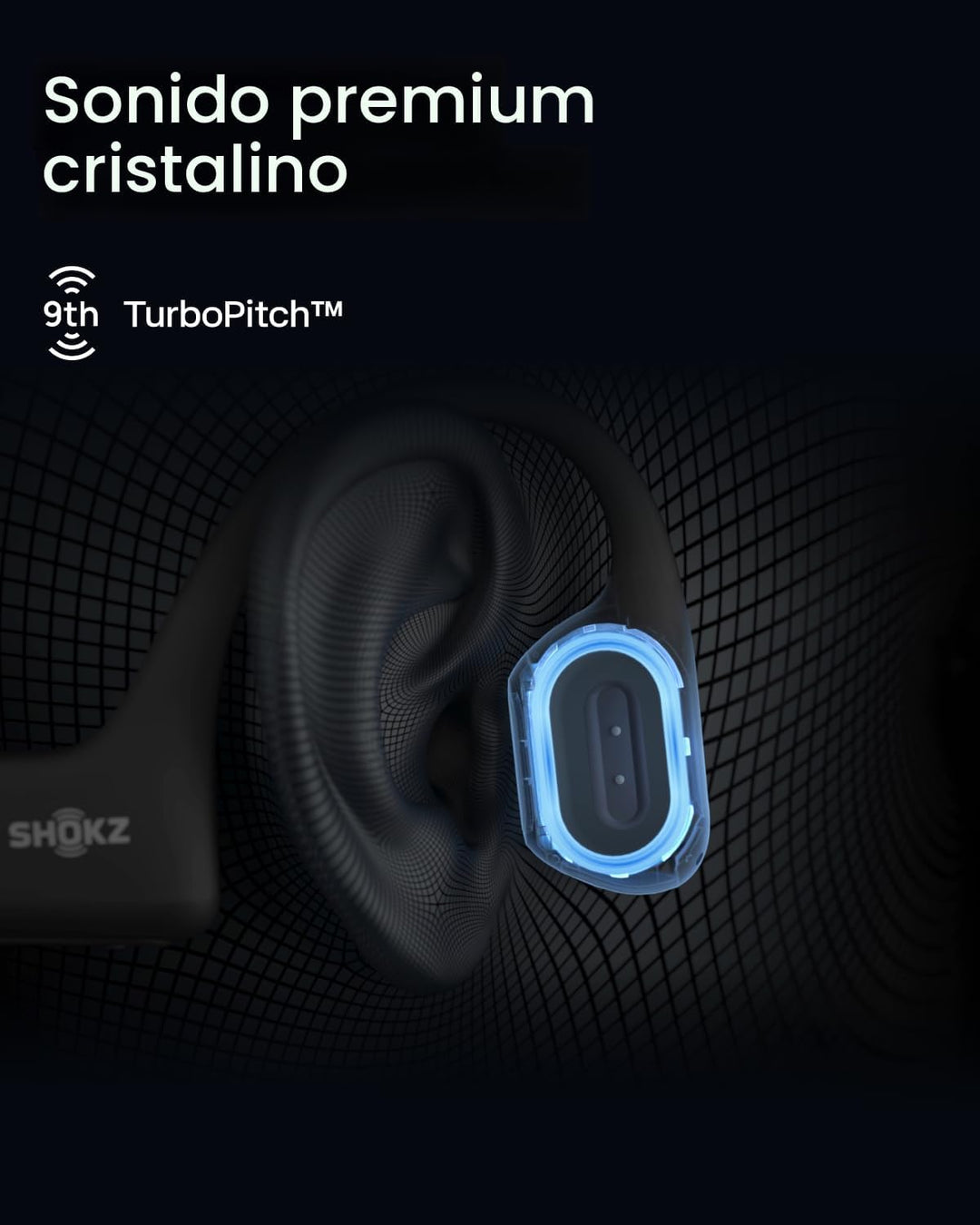 SHOKZ OpenRun Pro - Auriculares de conducción ósea, auriculares dep...