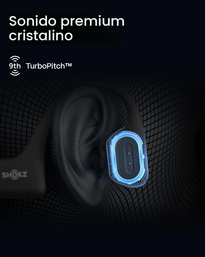 SHOKZ OpenRun Pro - Auriculares de conducción ósea, auriculares dep...