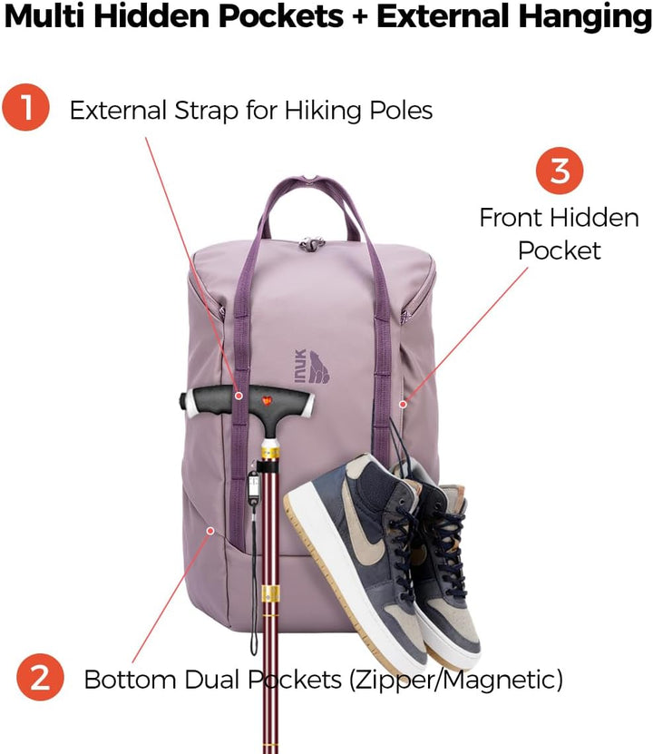 INUK Mochila para laptop para estudiantes universitarios y trabajo,...