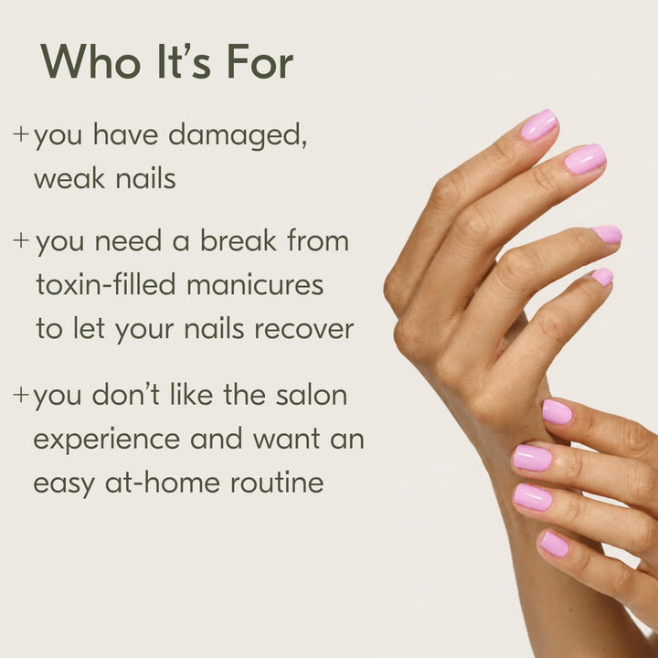Botanist The Remedy - Esmalte fortalecedor de uñas, repara y endure...