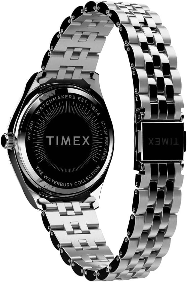 Timex Reloj Waterbury Legacy Boyfriend de 36 mm para mujer
