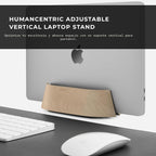 HumanCentric Soporte vertical para laptop en madera de arce