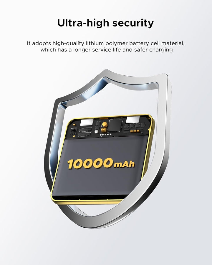 Kelaien Cargador portátil de 10000 mAh, banco de energía de cable i...