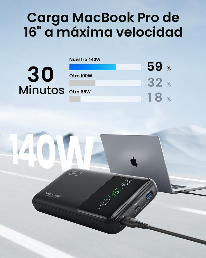 INIU Banco del poder del ordenador portátil, paquete de batería de...