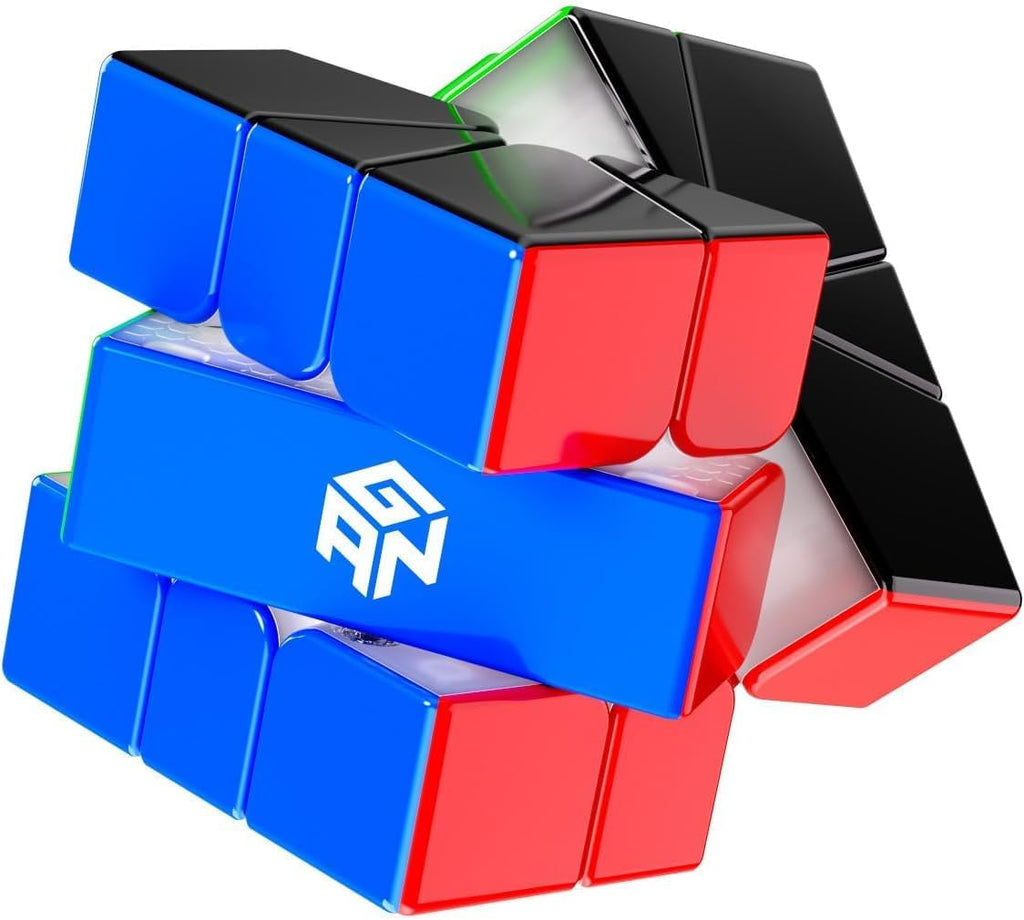 GAN Square-1 negro Top UV Maglev Magnetic Speed Cube Shape Shifting Puzzle