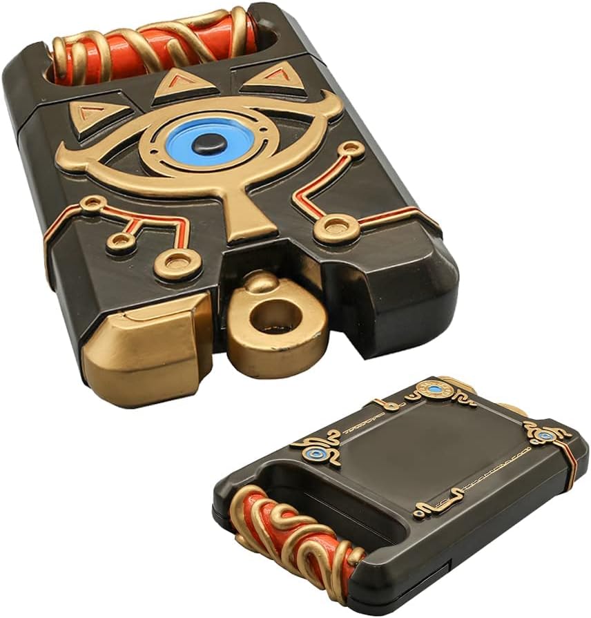 Sheikah Slate Zelda Botw Ojo de Sheikah Ojos Azules Piedra Cosplay Prop