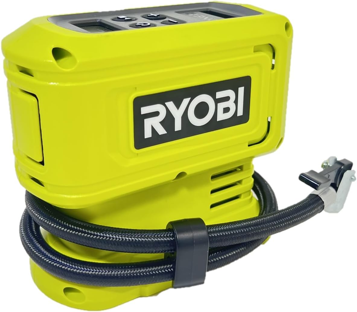 Ryobi 18V ONE+ Inflador Digital de Alta Presión, PCL001B