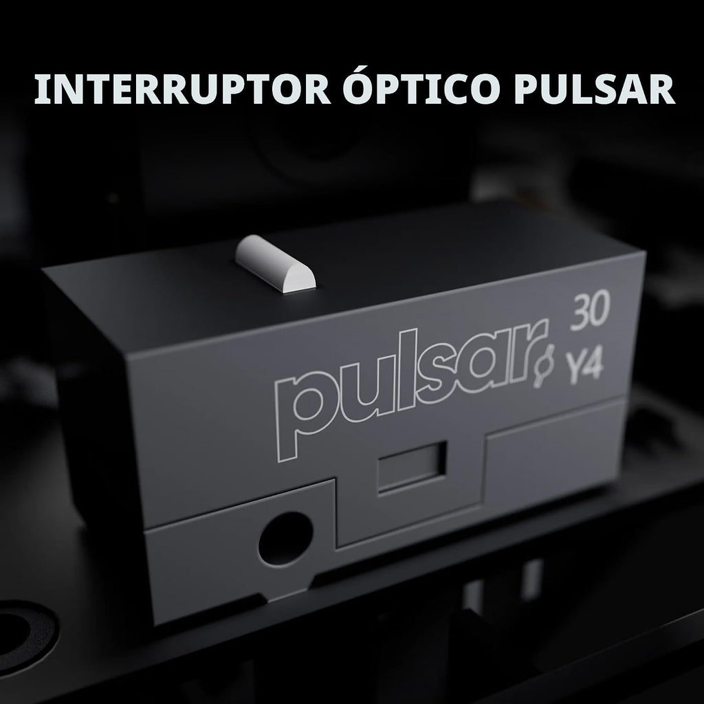 Pulsar Gaming Gears X2H Crazylight - Ratón inalámbrico para juegos, mediano