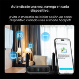 TP-Link BE3600 Wi-Fi 7 Router de viaje portátil TL-WR3602BE | Doble...