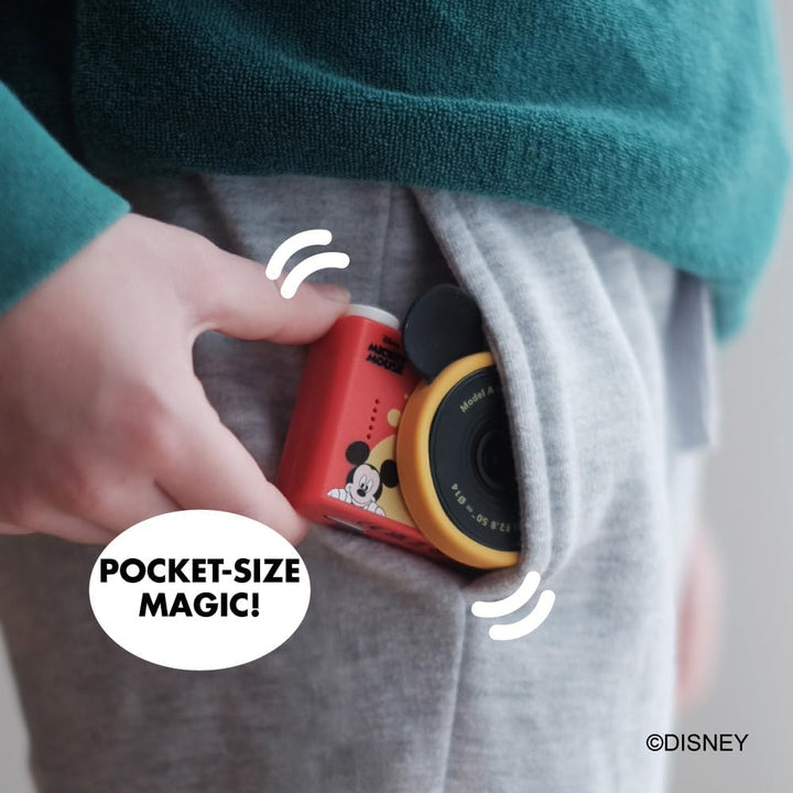 Cámara digital mini de Mickey Mouse para niños, videocámara para ni...
