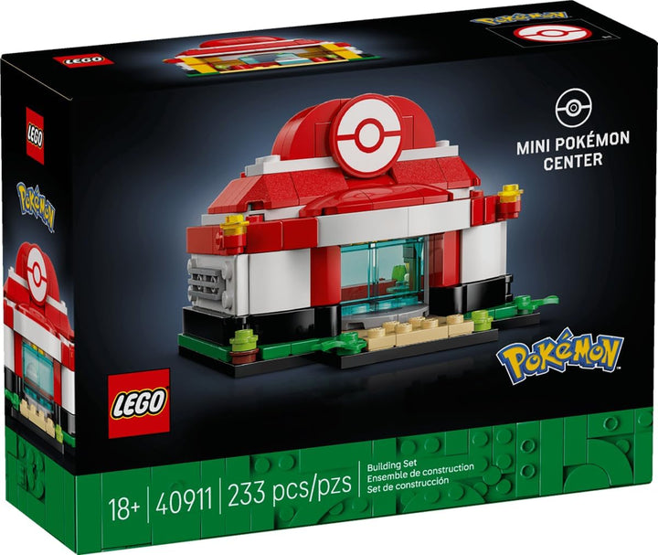 LEGO Pokémon Mini Pokémon Center \u2013 Juego de 233 piezas de exhi...