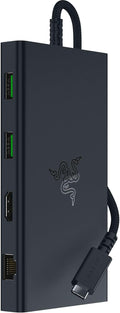Razer Estación de carga de viaje USB-C Dock de 11 puertos para Windows, Mac