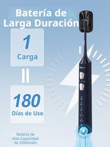 7MAGIC - Cepillo de dientes eléctrico sónico, tiempo de funcionamie...